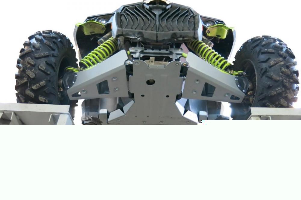RIVAL RIVAL 444.7226.1 Комплект защит днища UTV BRP Can-Am Maverick 1000 DS Max (7 частей) + комплект крепежа (444.7226.1)