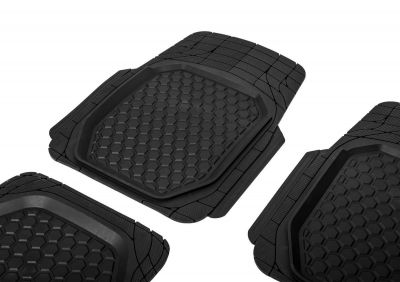 RIVAL RIVAL 60002001 Коврики салона литьевые универсальные с бортом, без перемычки, RIVAL (60002001)