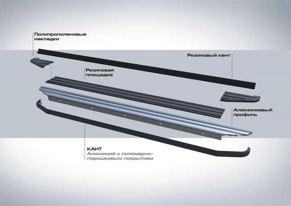 RIVAL RIVAL A173ALB.2804.1 Порог-площадка 