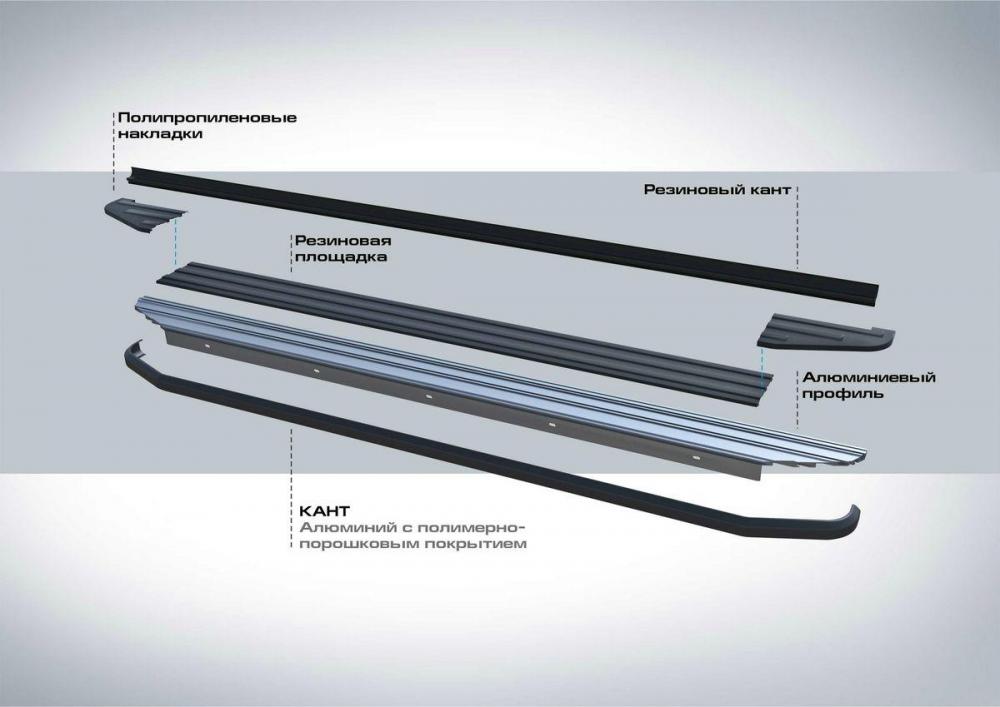 RIVAL RIVAL A173ALB.4003.1 Порог-площадка 