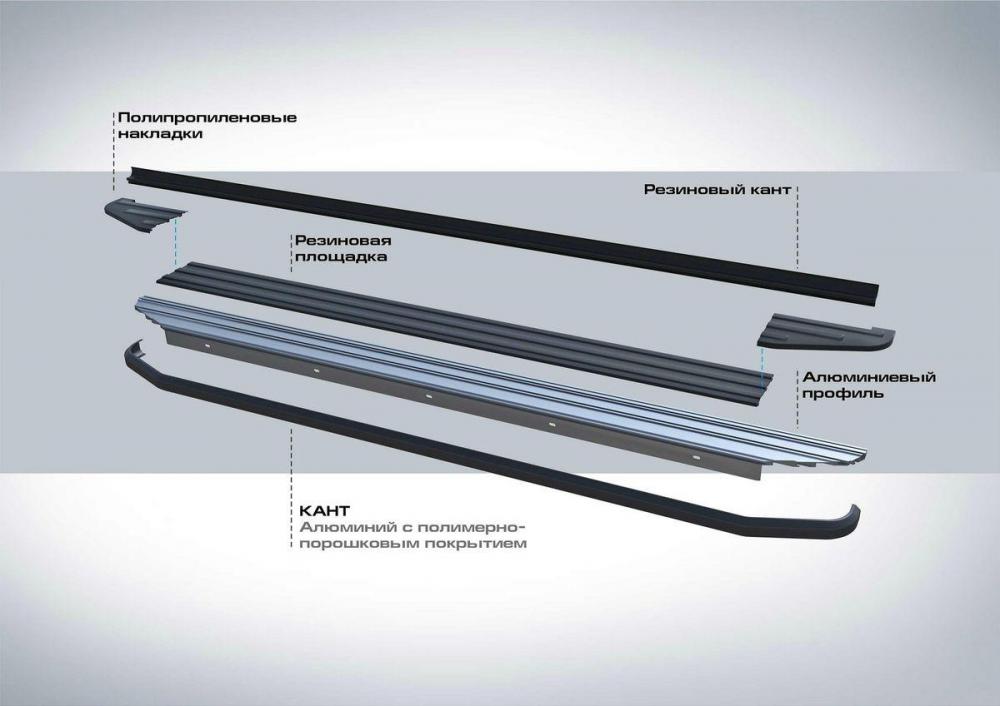 RIVAL RIVAL A193ALB.4107.1 Порог-площадка 