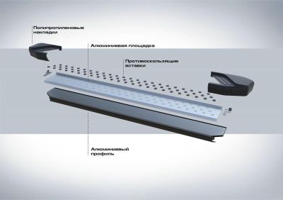 RIVAL RIVAL D173AL.5502.2 Порог-площадка 