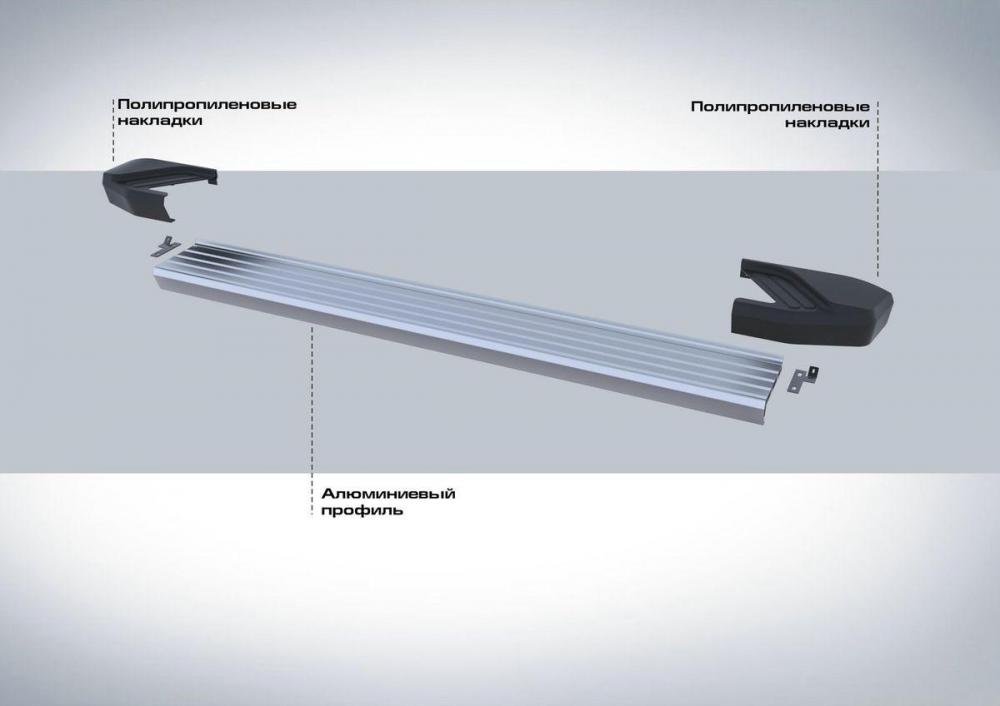 RIVAL RIVAL F180AL.3304.1 Порог-площадка 