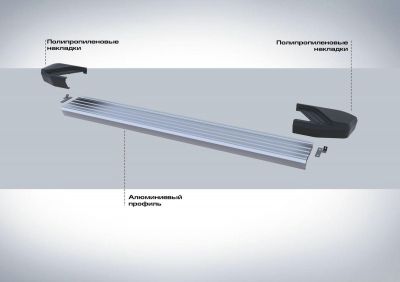 RIVAL RIVAL F193AL.5801.4 Порог-площадка 