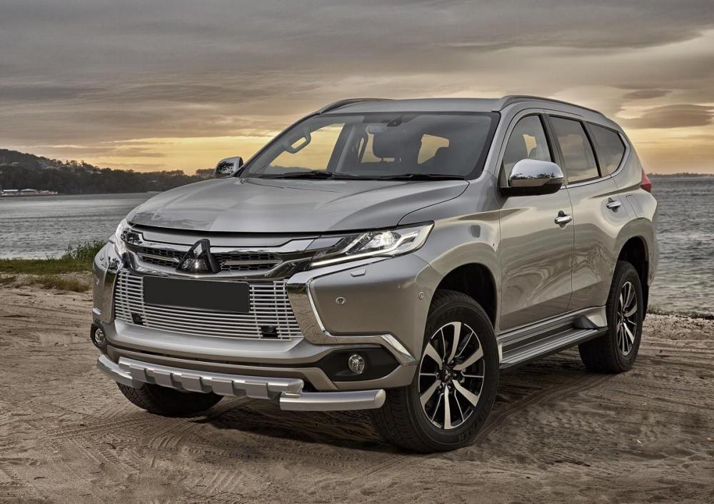 RIVAL RIVAL G.4003.001 Решетка бампера d10 + комплект крепежа, RIVAL, Mitsubishi Pajero Sport 2016-, с передними парктроник (G.4003.001)