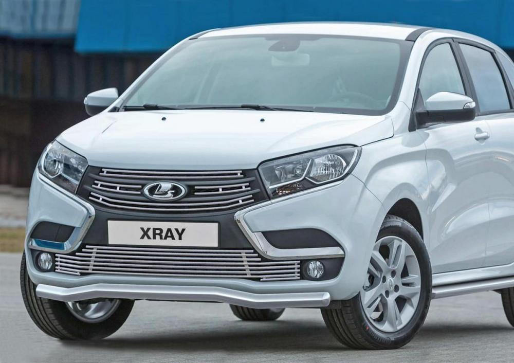 RIVAL RIVAL G.6003.002 Решетка бампера d10 + комплект крепежа, RIVAL, Lada X-Ray 2015- (G.6003.002)