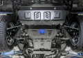 RIVAL RIVAL K111.5770.1 Комплект защит + комплект крепежа, RIVAL, Сталь, Toyota Fortuner 2017-, V - 2.8d (4 части) (K111.5770.1)