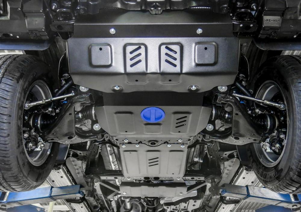 RIVAL RIVAL K111.5770.1 Комплект защит + комплект крепежа, RIVAL, Сталь, Toyota Fortuner 2017-, V - 2.8d (4 части) (K111.5770.1)