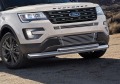 RIVAL RIVAL R.1806.002 Защита переднего бампера d76+d57 + комплект крепежа, RIVAL, Ford Explorer 2015- (R.1806.002)