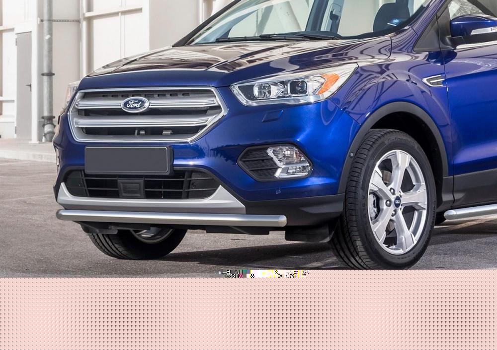 RIVAL RIVAL R.1807.001 Защита переднего бампера d57 + комплект крепежа, RIVAL, Ford Kuga 2016- (R.1807.001)