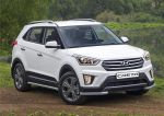 RIVAL RIVAL R.2310.003 Защита переднего бампера d57 уголки + комплект крепежа, RIVAL, Hyundai Creta 2016- (R.2310.003)