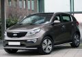 RIVAL RIVAL R.2806.002 Защита переднего бампера d57+d42 + комплект крепежа, RIVAL, Kia Sportage 2010-2014-2015 (R.2806.002)