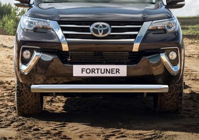 RIVAL RIVAL R.5720.002 Защита переднего бампера d76 + комплект крепежа, RIVAL, Toyota Fortuner 2017- (R.5720.002)