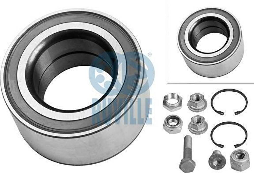 RUVILLE Подшипник ступ.VW CADDY/G2/G3/PASSAT/POLO/SEAT TOLEDO 83-04 пер. (R5428, 5428)