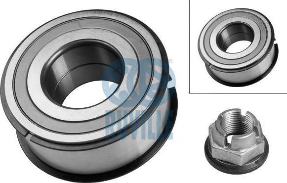 RUVILLE Подшипник ступ.RENAULT LAGUNA/MEGANE/SAFRANE 92-01 пер. (7701205780, 5538)