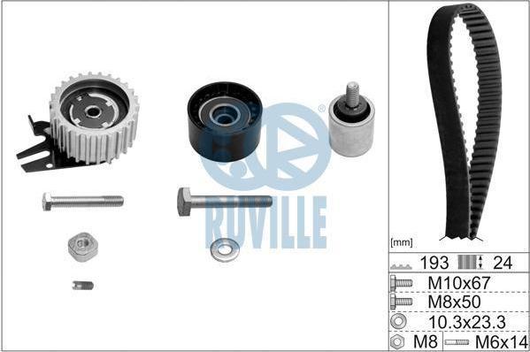 Ruville 5603672 комплект ремня грм на OPEL INSIGNIA