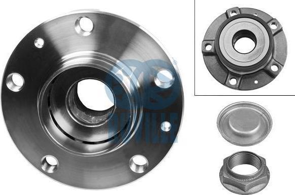 RUVILLE Подшипник ступицы зад. PSA 407/607/C5/C6 1,6-3,0L 04-> (374882, 6635)