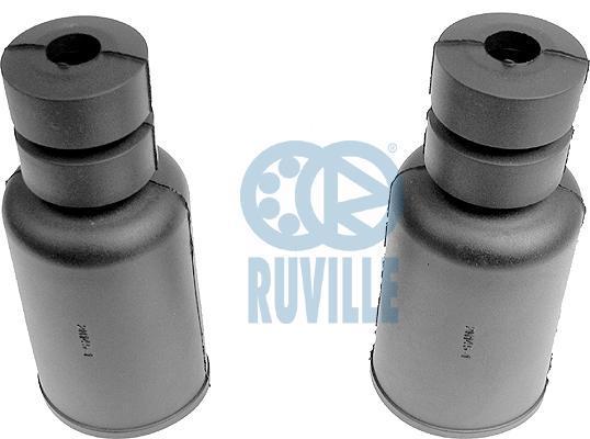 RUVILLE К-т пыльников с отбойниками аморт.перед. FORD Escort 86-90 (89-005-0*, 815201)