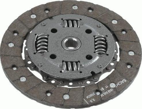 SACHS 1862516344 1862516344 Диск сцепл.OPEL ASTRA/VECTRA 1.6>2.0 90>05