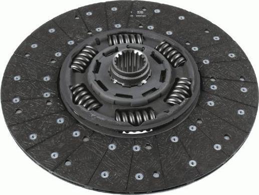 SACHS 1878 006 101 диск сцепления на MERCEDES-BENZ ACTROS MP2 / MP3