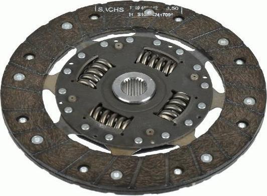 SACHS 1878 006 434 диск сцепления на AUDI 100 (44, 44Q, C3)