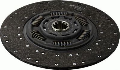 SACHS 1878002437 Диск сцепления Volvo FH12,FH 16, FH 565 / NH 565,FM12 98-> сторона двигателя 400х50.8х10 TZFV
