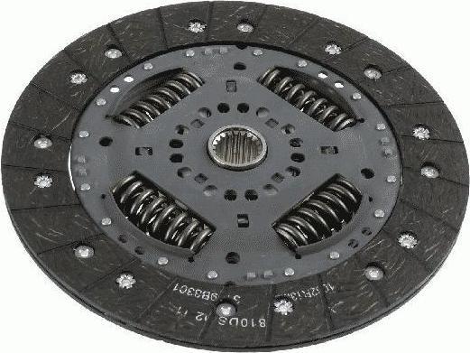 SACHS 1878600658 Диск сцепл.OPEL MOVANO/VIVARO 1.9TD 01>