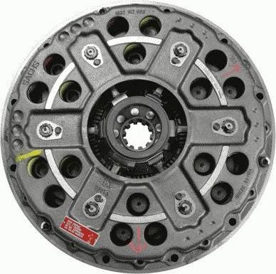 SACHS 1888 042 009 нажимной диск сцепления на MERCEDES-BENZ NG