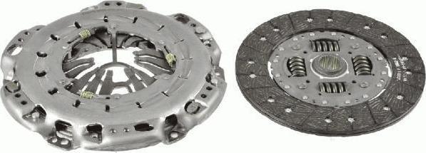 SACHS 3000 950 932 комплект сцепления на MERCEDES-BENZ VITO автобус (W639)
