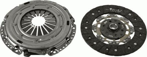 SACHS 3000 951 091 Сцепление в сборе VW Sharan (038198141DX)