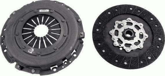 SACHS 3000 951 343 комплект сцепления на FIAT STILO (192)