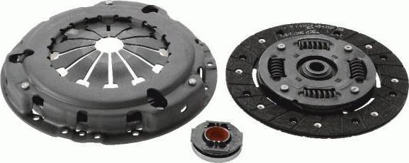 SACHS 3000 951 558 комплект сцепления на FIAT PANDA (312_, 312)