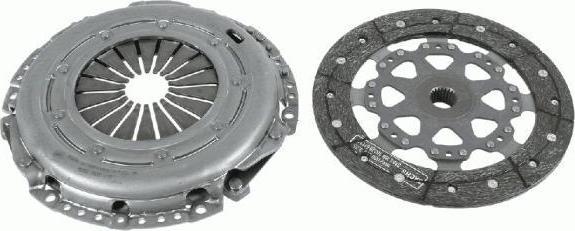 SACHS 3000970008 Сцепление к-т FORD FOCUS 1.8TD 04> (1364232)