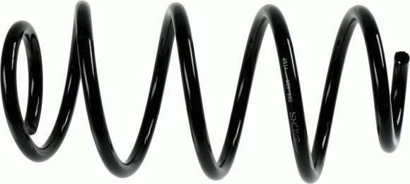 SACHS 998 408 пружина ходовой части на AUDI A3 Sportback (8PA)