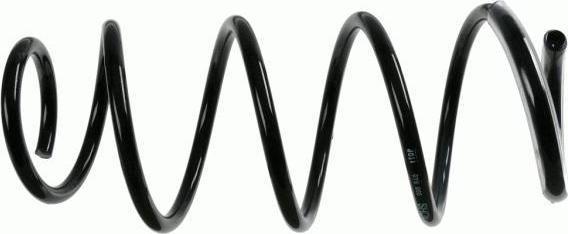 SACHS 998 640 пружина ходовой части на MERCEDES-BENZ B-CLASS (W245)