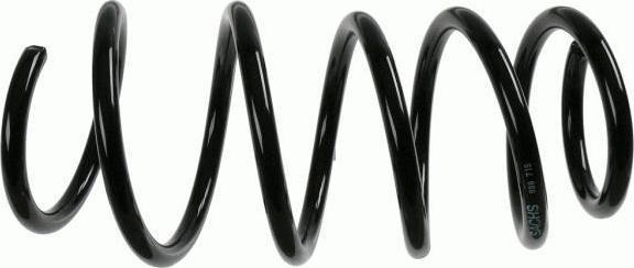 SACHS 998 715 пружина ходовой части на OPEL ASTRA H TwinTop (L67)