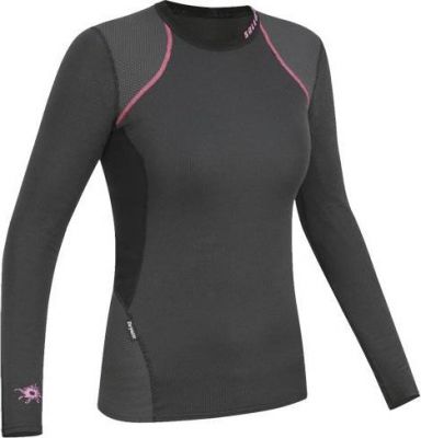 Футболка с длинным рукавом Salewa POWER CARBON W L/S TEE black(черный) (EUR: 46/40(L))