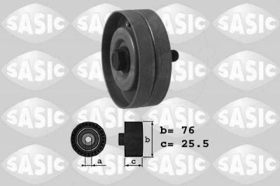 Sasic 1626117 паразитный / ведущий ролик, поликлиновой ремень на OPEL CORSA D
