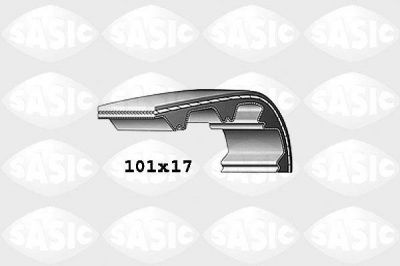 Sasic 1760011 ремень грм на PEUGEOT 106 I (1A, 1C)