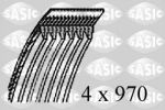 Sasic 1770021 поликлиновой ремень на MITSUBISHI PAJERO SPORT (K90)
