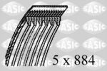 Sasic 1770036 поликлиновой ремень на FIAT CROMA (154)