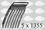 Sasic 1776048 поликлиновой ремень на OPEL ASTRA H (L48)