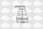 Sasic 2873813 Пыльник ШРУСа CITROEN BERLINGO/BX/XANTIA/XSARA/PEUGEOT 205-405 82-05 внутр.