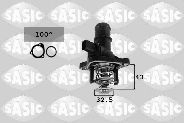 Sasic 3306071 термостат, охлаждающая жидкость на VW GOLF IV (1J1)
