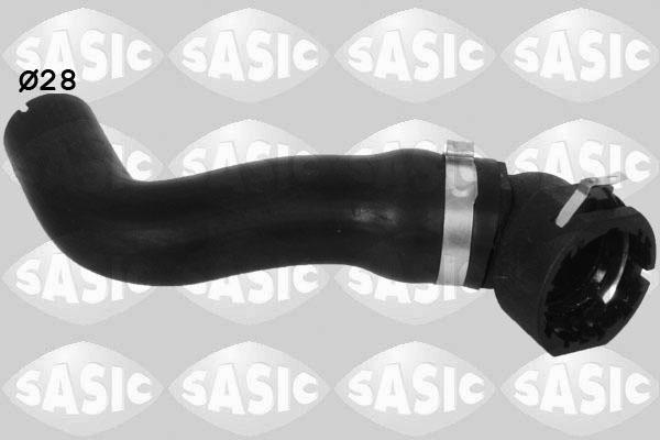 Sasic 3406317 шланг радиатора на FIAT PANDA (169)