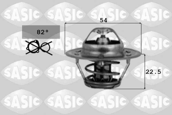 Sasic 4000358 термостат, охлаждающая жидкость на FIAT CROMA (154)