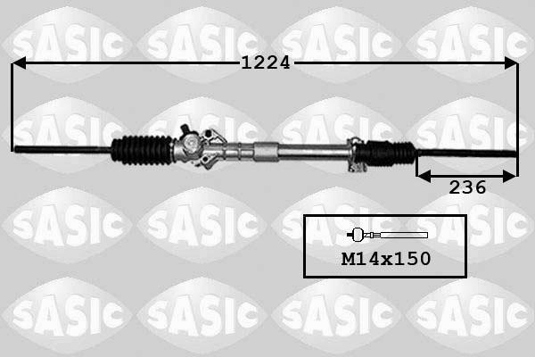 Sasic 4006024B рулевой механизм на PEUGEOT 308 (4A_, 4C_)