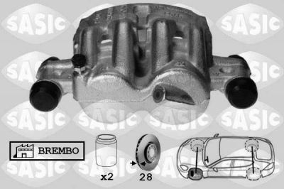 Sasic 6500062 тормозной суппорт на FIAT DUCATO фургон (250, 290)