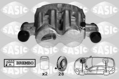 Sasic 6500063 тормозной суппорт на FIAT DUCATO фургон (250, 290)
