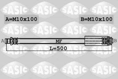 Sasic 6606224 тормозной шланг на FORD KUGA I